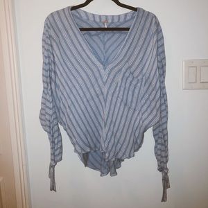 Free People V Neck Top